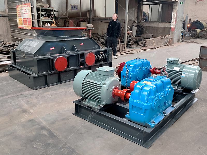 2PGC600X750雙齒輥破碎機發貨圖片_發往湖南婁底_破碎煤塊